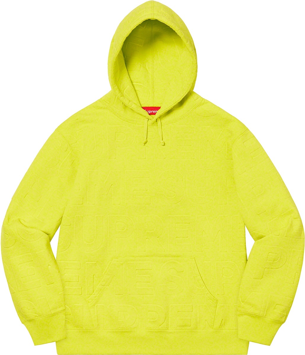 Embossed Logos Hooded Sweatshirt view 5